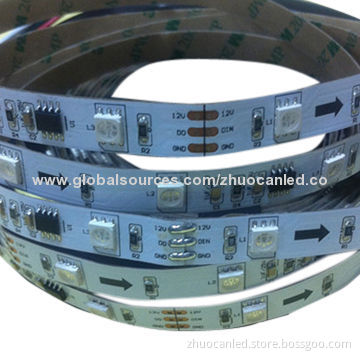 LED flexible strip, ws2811 60pixels programmable LEDs